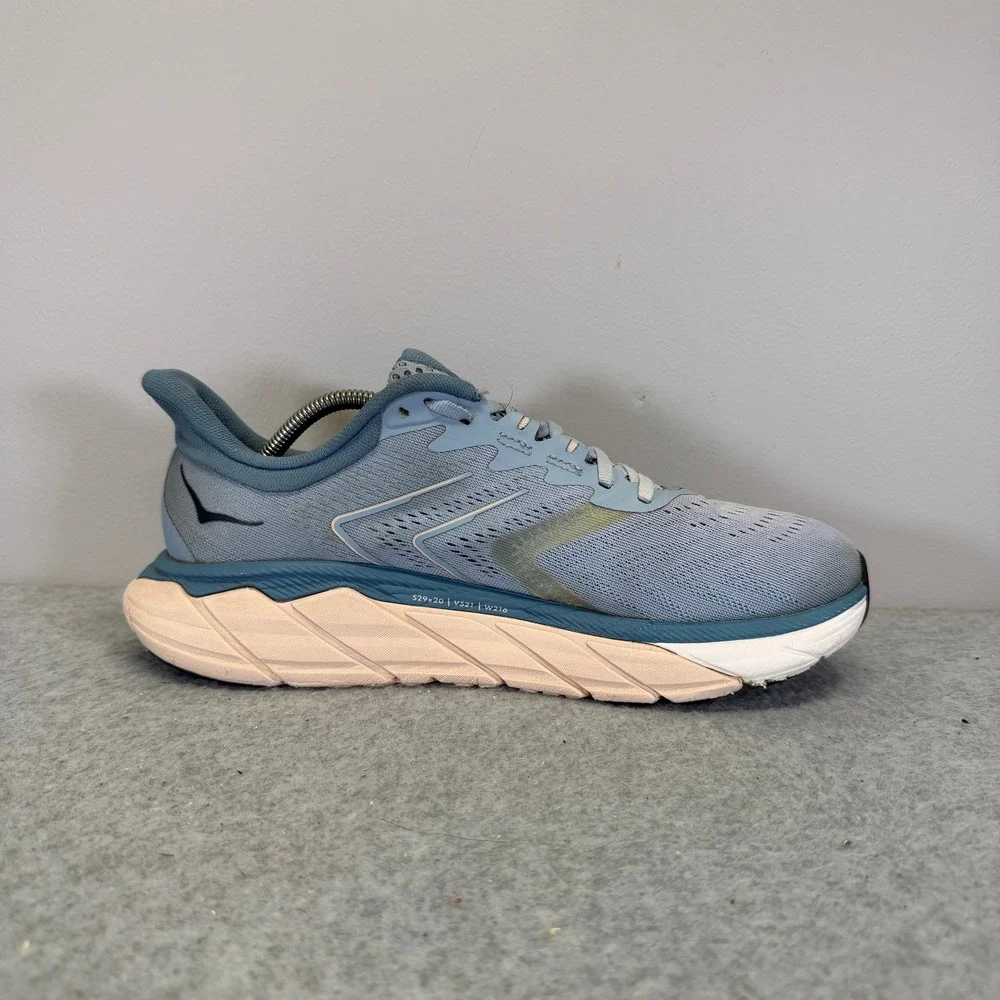 Hoka One One Arahi 5 Womens Shoes Size 9.5 Blue Fog Running Sneakers 1115012BFPB